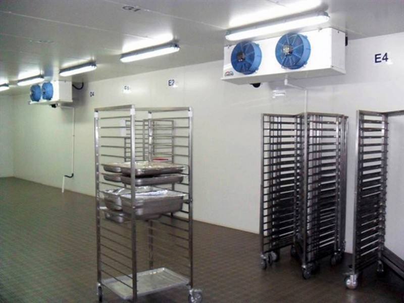 開(kāi)冉制冷為浙江客戶(hù)建造的1000平食品冷庫案例內景